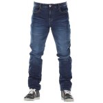 Pantalon de moto overlap monza - homme - bleu - coupe slim - renforts en kevlar et coolmax Pantalon de moto overlap monza - homme - bleu - coupe slim - renforts en kevlar et coolmax