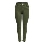 Pantalon - only - blush - vert - taille haute - femme Pantalon - only - blush - vert - taille haute - femme