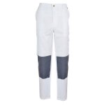Pantalon de peintre blanc manufrance - 40 - blanc
