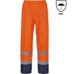 Pantalon de pluie - portwest - bic - haute visibilit - 100% polyester - impermable