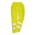 Pantalon de pluie - portwest - jaune - haute - visibilit - 100% polyester - impermable