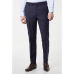 Pantalon en polyester marine homme - kebello - a pinces - bleu - taille standard Pantalon en polyester marine homme - kebello - a pinces - bleu - taille standard