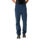 Pantalon de randonne extensible pour hommes - vaude - coupe confortable et schage rapide - bleu