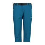 Pantalon de randonn�e femme cmp capri - deep lake / vert - l - respirant et s�chage rapide