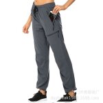 Pantalon randonne femme lger impermable schage rapide pantalon extrieur respirant avec poches zippe ...