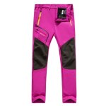 Pantalon de randonne femme - marque outdoor - doublure polaire epais - coupe - vent - impermable - ...