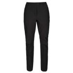 Pantalon de randonn�e femme regatta highton - noir - taille �lastiqu�e - protection uv - poches zipp�es ...