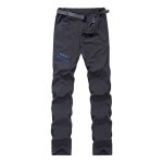 Pantalon randonnée homme exterieur imperméable séchage rapide respirant - gris foncé - montagne Pantalon randonnée homme exterieur imperméable séchage rapide respirant - gris foncé - montagne
