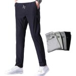 Pantalon de randonnée pour homme à séchage rapide en soie glacée noir - respirant - montagne - randonnée ... Pantalon de randonnée pour homme à séchage rapide en soie glacée noir - respirant - montagne - randonnée ...