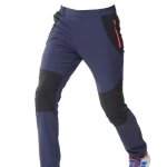 Pantalon de randonne homme stretch impermable - bleu