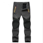 Pantalons de randonn�e de sport homme doublure polaire epais de marque outdoor coupe - vent homme pantalon ...