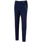 Regatta pentre stretch long ? pantalon femme d�perlant stretch bleu taille partiellement �lastiqu�e