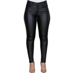 Pantalon en similicuir pour femme - missmao - taille haute - noir - regular - confortable Pantalon en similicuir pour femme - missmao - taille haute - noir - regular - confortable