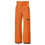 Pantalon de ski legendaire enfant helly hansen - neon orange - 10 ans
