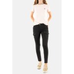 Pantalon slim femme - kaporal - dera exblac - noir - coupe ajuste - taille standard