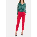 Pantalon slim only - veronica viva - rouge - coupe ajust�e - taille standard - femme