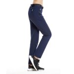 Pantalon softshell femme - insfity - impermable hiver chaud - bleu - coupe droite - taille standard