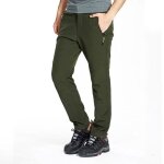 Pantalon softshell randonne homme hiver chaud doubl polaire impermable pour camping alpinisme