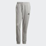 Pantalon de sport - adidas - homme - gris - respirant - essentials french terry tapered cuff 3 - stripes ...