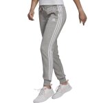 Pantalon de sport femme adidas essentials french terry 3 - stripes gris - gm8735