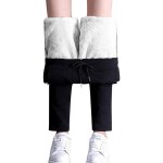 Pantalon de sport en polaire - femme - noir - fitness - manches longues - multisport