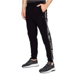 Pantalon sportwear � bande logo - guess jeans - homme