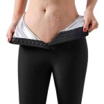 Pantalon de sudation femmes legging minceur anti cellulite - noir Pantalon de sudation femmes legging minceur anti cellulite - noir