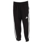 Pantalon de survtement - adidas - 3s blk - 70% coton - taille lastique - 2 poches latrales