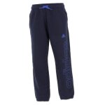 Pantalon de survtement - adidas - b lin ft navy pant jr - 53% coton - taille lastique - 2 poches avant ...