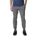 Pantalon de survtement - columbia - csc logo fleece ii - gris - homme - fitness