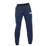 Pantalon de survtement - ea7 emporio armani - bleu - taille lastique - poches latrales - poignets ...