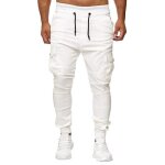 Pantalons de surv�tement pour hommes - marque - mod�le - blanc - football - respirant