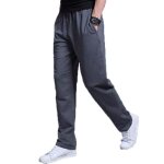 Pantalon de surv�tement pour homme - grande taille - gris