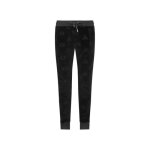 Pantalon de surv�tement - horspist - clyde - noir - taille �lastique - velours