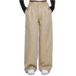 Pantalon de surv�tement large femme - urban classics organic ultra - wetsand - coton biologique