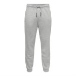 Pantalon de survtement - only and sons - gris - 65% coton - multisport - homme