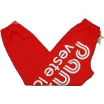 Pantalon de survêtement uni h rouge jersey pant - panzeri Pantalon de survêtement uni h rouge jersey pant - panzeri