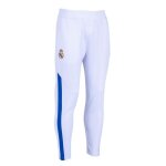 Pantalon training - real madrid - fit - polyester - officiel - blanc