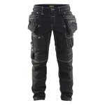 Pantalon de travail artisan blaklader x1900 stretch - noir