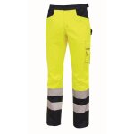 U - power - pantalon de travail jaune haute visibilit� radiant