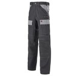 Pantalon de travail multipoches ruler work attitude gris / noir t5 - lafont - la - 1attup - 6 - 2279 ...