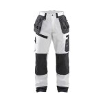 Pantalon de travail peintre x1500 blaklader - gris - blanc Pantalon de travail peintre x1500 blaklader - gris - blanc