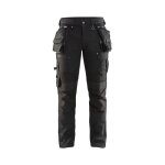 Pantalon de travail stretch 2d blaklader x1900 - noir / noir - homme - adulte
