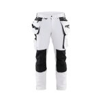 Pantalon de travail stretch 4d blaklader - blaklader - homme - adulte - blanc / gris foncé - blanc Pantalon de travail stretch 4d blaklader - blaklader - homme - adulte - blanc / gris foncé - blanc