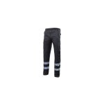Pantalon de travail stretch multipoches - velilla - noir - 103014s - haute visibilit� et v�tements techniques ...