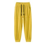Pantalon velours côtelé homme coupe ample taille elastique pantalon cheville elastiquee couleur unie ... Pantalon velours côtelé homme coupe ample taille elastique pantalon cheville elastiquee couleur unie ...