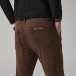 Pantalon velours côtelé homme coupe droite casual pantalon epais taille haute couleur unie pour automne ... Pantalon velours côtelé homme coupe droite casual pantalon epais taille haute couleur unie pour automne ...