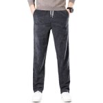 Pantalon velours ctel homme taille elastique coupe droite automne hiver casual pantalon confortable ...