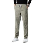 Pantalon velours ctel homme taille elastique coupe droite automne hiver casual pantalon confortable ...