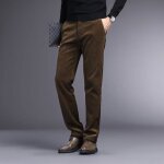 Pantalon velours côtelé insfity - coupe droite - grande taille - cafe Pantalon velours côtelé insfity - coupe droite - grande taille - cafe